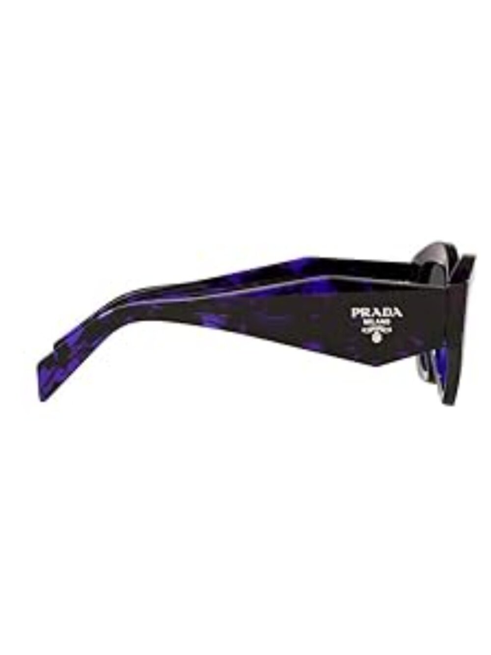 199 NWT - Prada PR 07YS 05V5S0 Cat Eye Acetate Abstract Purple Sunglasses - Picture 8 of 10